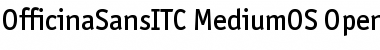 OfficinaSansITC Medium OS Font