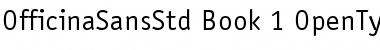 Download ITC Officina Sans Std Font