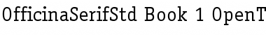 Download ITC Officina Serif Std Font