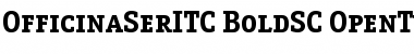 OfficinaSerITC BoldSC Font