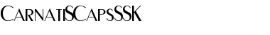 CarnatiSCapsSSK Regular Font