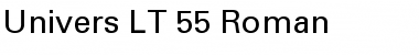 Univers LT 55 Regular Font
