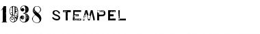 1938 STEMPEL Regular Font