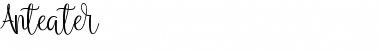 Download Anteater Font Download Anteater Font
