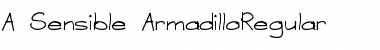 Download A Sensible Armadillo Font Download A Sensible Armadillo Font