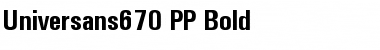 Universans670_PP Bold Font
