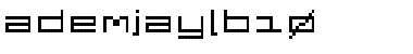 ADemjaylb10 Regular Font