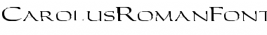 CarolusRomanFont Ex Regular Font