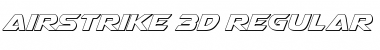 Download Airstrike 3D Font Download Airstrike 3D Font