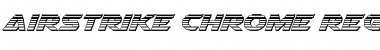 Download Airstrike Chrome Font Download Airstrike Chrome Font