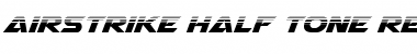Download Airstrike Half-Tone Font Download Airstrike Half-Tone Font