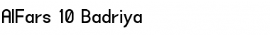 AlFars 10 Badriya Regular Font