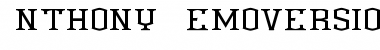 Download Anthony Demoversion Font