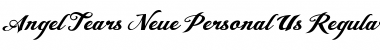 Download Angel Tears Neue Personal Us Font Download Angel Tears Neue Personal Us Font