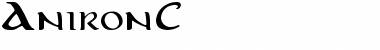 Download AnironC Font Download AnironC Font