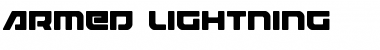 Download Armed Lightning Font