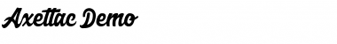 Download Axettac Demo Font Download Axettac Demo Font