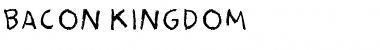 Download Bacon Kingdom Font Download Bacon Kingdom Font