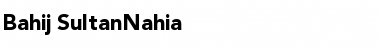 Download Bahij SultanNahia Font Download Bahij SultanNahia Font