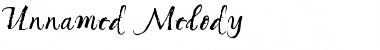 Unnamed Melody Regular Font