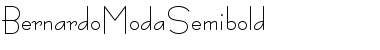 Bernardo Moda Semibold Regular Font