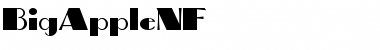 Big Apple NF Regular Font
