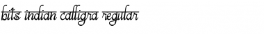 Download bits indian calligra Font