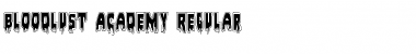 Download Bloodlust Academy Font Download Bloodlust Academy Font