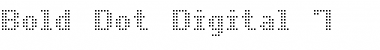 Download Bold Dot Digital-7 Font