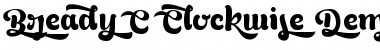 Download Bready C-Clockwise Demo Font Download Bready C-Clockwise Demo Font