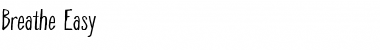 Download Breathe Easy - Demo Font Download Breathe Easy - Demo Font