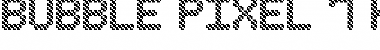 Download Bubble Pixel-7 Hatch Font