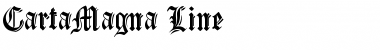 Carta Magna Line Font Carta Magna Line Font