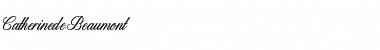 Download Catherine de Beaumont Font Download Catherine de Beaumont Font