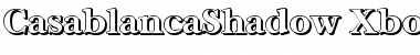 Download CasablancaShadow-Xbold Font