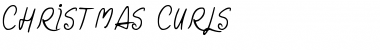 Christmas Curls Regular Font Christmas Curls Regular Font