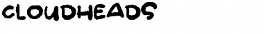 Cloudheads Regular Font