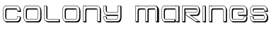 Download Colony Marines 3D Font Download Colony Marines 3D Font