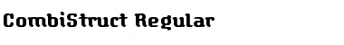 CombiStruct Regular Font