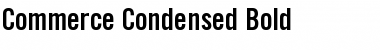 Commerce-Condensed Bold Font