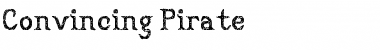 Convincing Pirate Regular Font