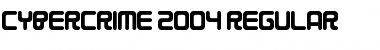 Cybercrime 2004 Regular Font