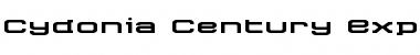 Cydonia Century Expanded Font