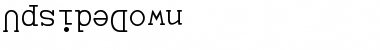 Download UpsideDown Font