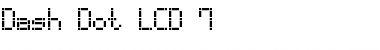LCD-7 Regular Font