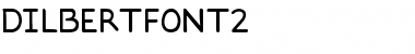 DILBERTFONT2 Regular Font