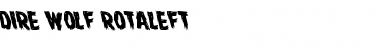 Download Dire Wolf Rotaleft Font