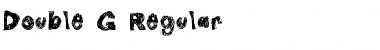 Double G Font