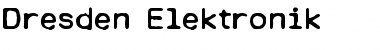 Dresden Elektronik Regular Font