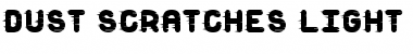 Download Dust Scratches light Font